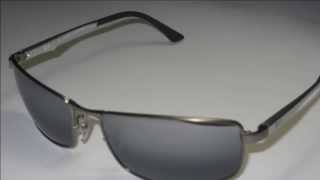 Ray Ban RB3498 Mat Gunmetal Silver Polarized Sunglasses [upl. by Aerbas897]