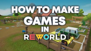 How to Make Video Games on PC and Android Using Reworld [upl. by Sutsuj]