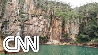 Corpo de bombeiros confirma oito mortes em Capitólio até a manhã de domingo 9  CNN DOMINGO [upl. by Amelina]