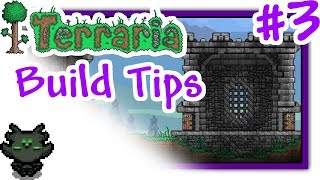 Terraria  Build Tips 3  Medieval Walls [upl. by Clemence]