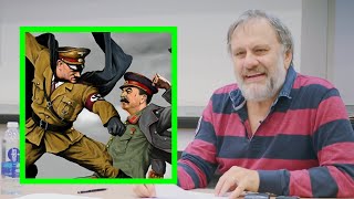 Slavoj Zizek — The difference between Stalinism vs Nazism [upl. by Selby965]