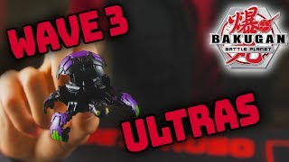 Unboxing WAVE 3 Bakugan Ultras  BAKUGAN BATTLE PLANET [upl. by Velma]