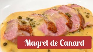 How to Cook Perfect Duck Breast  Magret de Canard au Poivre Vert [upl. by Anerat]