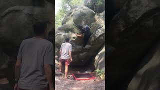 Hypocondriaque 6B Fontainebleau climbing fontainebleau [upl. by Maddox]