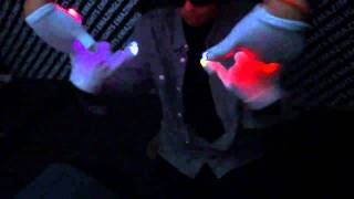 FNL 31111 Ayo Mimik amp Stunna Double Team Glove Light Show Emazinglightscom [upl. by Oryaj261]