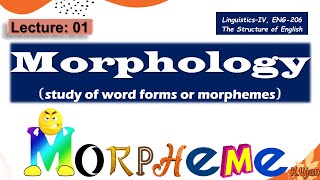 Morphology in Linguistics  Introduction to Morphology in Linguistics [upl. by Edac]