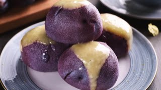 quotAlles über KartoffelnquotHeute Violette SüßkartoffelKnödel XXL mit frischen Pflaumen und Zimt [upl. by Gerhard]