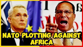 Minister Louis Farrakhan EXPLODES when asked about Role of NATO in Africa USA is GUILTY [upl. by Critta93]