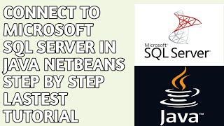 JDBC Java Connect Microsoft SQL Server  Connect MSSQL Server Java  JDBC in Java [upl. by Junette865]