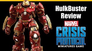 Hulkbuster Iron Man Review for Marvel Crisis Protocol [upl. by Glinys421]