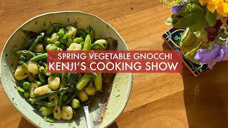 Spring Vegetable Gnocchi  Kenjis Cooking Show [upl. by Samira]