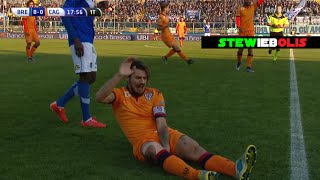 Dessena Infortunio Grave Entrata Killer Video Completo ● Brescia Vs Cagliari 40 ● 2015\2016 ● HD [upl. by Riella]