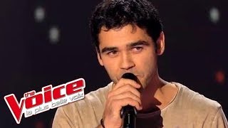 Giacomo Puccini – Nessun Dorma  Adrien Abelli  The Voice France 2014  Blind Audition [upl. by Roley]