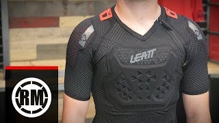 Leatt AirFlex Stealth Motocross Body Tee Protector [upl. by Wilser801]