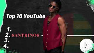 Top 10 artistes togolais avec plus dabonnés sur YouTube [upl. by Armand]