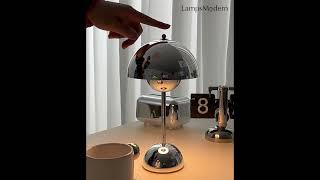 Simple Metal Flowerpot Table Lamp For Living Room [upl. by Polik]