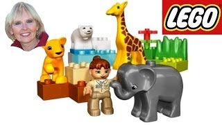 ♥♥ LEGO Duplo Ville Baby Zoo [upl. by Halsy531]