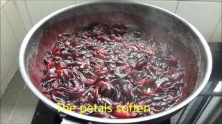 How to make Roselle Jam [upl. by Eeclehc]