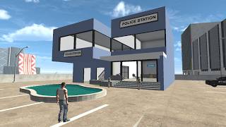 Franklin Change House To Police Station in Indian Bike Driving 3D [upl. by Eaneg]