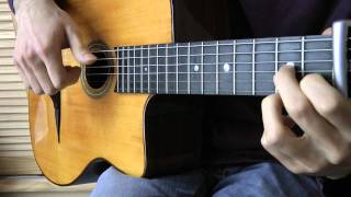 Cours de guitare  Christophe  Aline 23 Rythmique simple du couplet [upl. by Tammie]