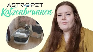 Astropet Poseidon Series  Katzenbrunnen  Unboxing und Review [upl. by Neyuq]