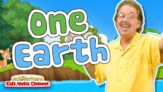 One Earth  Earth Day Song for Little Ones  Jack Hartmann [upl. by Eidod]