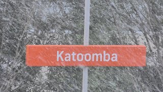 SNOW  Katoomba RAW VIDEO  28th July 2024 around 740 AM [upl. by Roht]