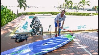 How to inflate and deflate our Starboard SUP [upl. by Salocin]