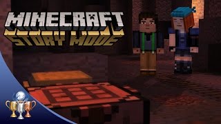 Minecraft Story Mode  Leveraging Resources Trophy Episode 1 [upl. by Charity]