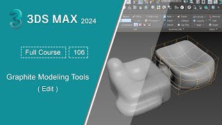 107 خليك سريع  دورة الماكس  Graphite Modeling Tools Edit  3ds Max [upl. by Rebna]