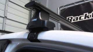 Ford CMax with Thule 480R Traverse BLACK AeroBlade Roof Rack By Rack Outfitters [upl. by Nedap390]