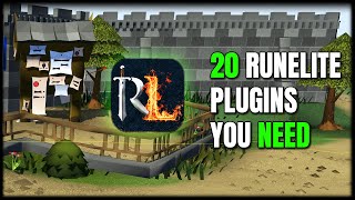 20 RuneLite Plugins Every OSRS Player Must Have osrs runelite runescape [upl. by Coleen803]