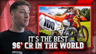 How does this 1996 Honda CR250 2stroke compare to a modern 4stroke  Tommy Searle [upl. by Ehud]