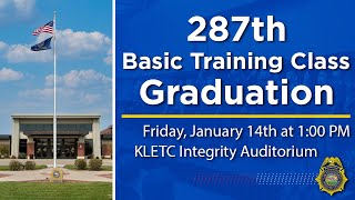 Kansas Law Enforcement Training Center Graduates 287th Basic Training Class [upl. by Asseralc]