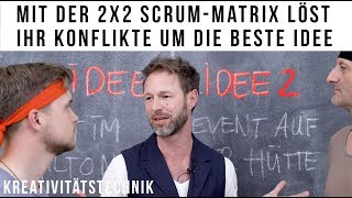 2x2 Scrum Matrix Kreativitätstechnik  Kommunikationsagentur aus München zeigt Erklärfilm [upl. by Moises293]