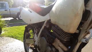 Xr650l ticking noise [upl. by Eemyaj452]