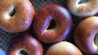 Bagel Recipe Baked in a Woodfired Pizza Oven  Fontana Forni USA [upl. by Siryt]