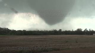 5282013 Tescott KS Incredible Footage of the tornado forming into a Wedge [upl. by Adnav374]