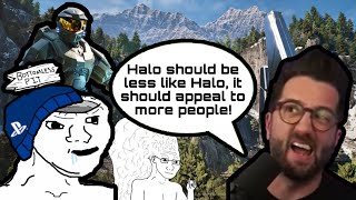 PlayStation Fanboy Reforge Gaming Wants Halo To Be LESS LIKE HALO [upl. by Martinson540]