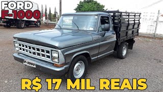 FORD F1000 A DIESEL A VENDA A PARTIR DE 17 MIL REAIS [upl. by Refotsirc]