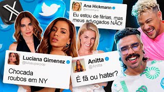 FAMOSOS QUE CAUSARAM MUITO NO TWITTER X  Diva Depressão [upl. by Rashidi206]