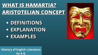 What is Hamartia Aristotelian Concept of the Word  Tragic Flaw  Tragedy  Examples of Hamartia [upl. by Adnik]