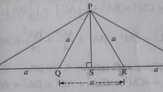 Apollonius Theorem Example Class 10th Maths 2Pythagorus Therorem [upl. by Fang]