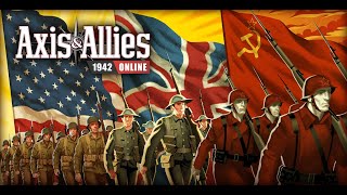 Axis amp Allies 1942 Online Testing KJF Strategy axisandallies axis allies boardgames ww2 [upl. by Aruol]