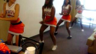 THA MHS CHEERLEADERS CUPiD SHUFFLE [upl. by Ymerrej289]