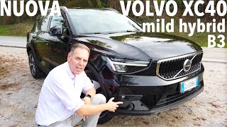 NUOVA VOLVO XC40 mild hybrid piccolo restyling grande eleganza ed efficienza nel model year 2023 [upl. by Atinod]