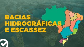 Bacias hidrográficas e escassez  Acelere no ENEM [upl. by Swords]