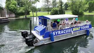 Syracuse Boat Tours offer themed cruises on Onondaga Lake [upl. by Ydnac]