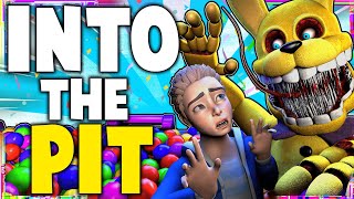 FNAF  INTO THE PIT SONG LYRIC VIDEO  Dawko amp DHeusta [upl. by Lodie204]