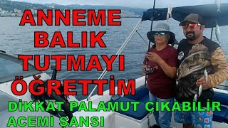 70 Yaşından Sonra Anneme Balık Tutmayı Öğrettim Acemi Şansı Böyle Olur [upl. by Arlinda697]